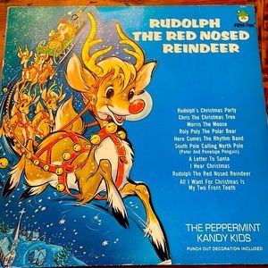 Peter Pan Records Rudolph the Red Nose Reindeer Vinyl